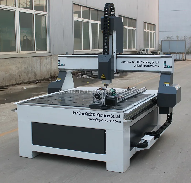 

1212 cnc router 3d pringter heavy duty maching with big size rotary device for Wood Acrylic MDF Woodworking