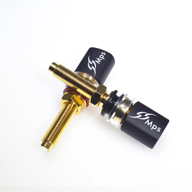 HiFi MPS SPstar HiFi Динамик Разъем усилитель Клеммная розетка банан динамик База Разъем Jack 24 К позолоченный