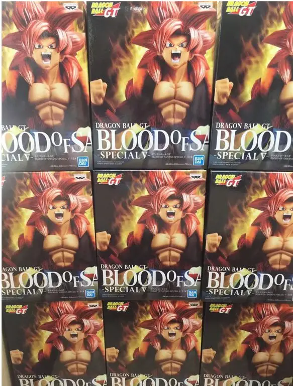Banpresto BOS специальный SSJ4 Gogeta Жемчуг дракона GT крови саиянов игрушка фигурка модель игрушки