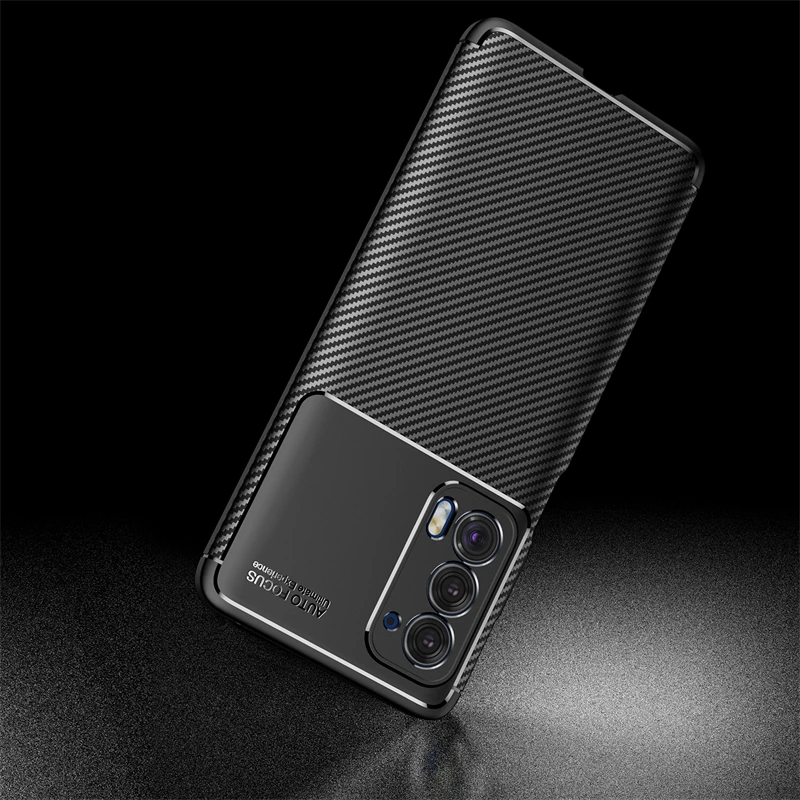 For Motorola Edge 2021 Case Bumper Silicone Slim Carbon Fiber Back Case For Motorola Edge 2021 Cover For Moto Edge 2021 Edge20 S