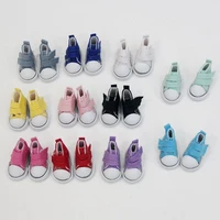 5cm canvas doll shoes for 16 bjd fashion doll shoes for russian diy handmade cloth doll accessories mini toy shoes