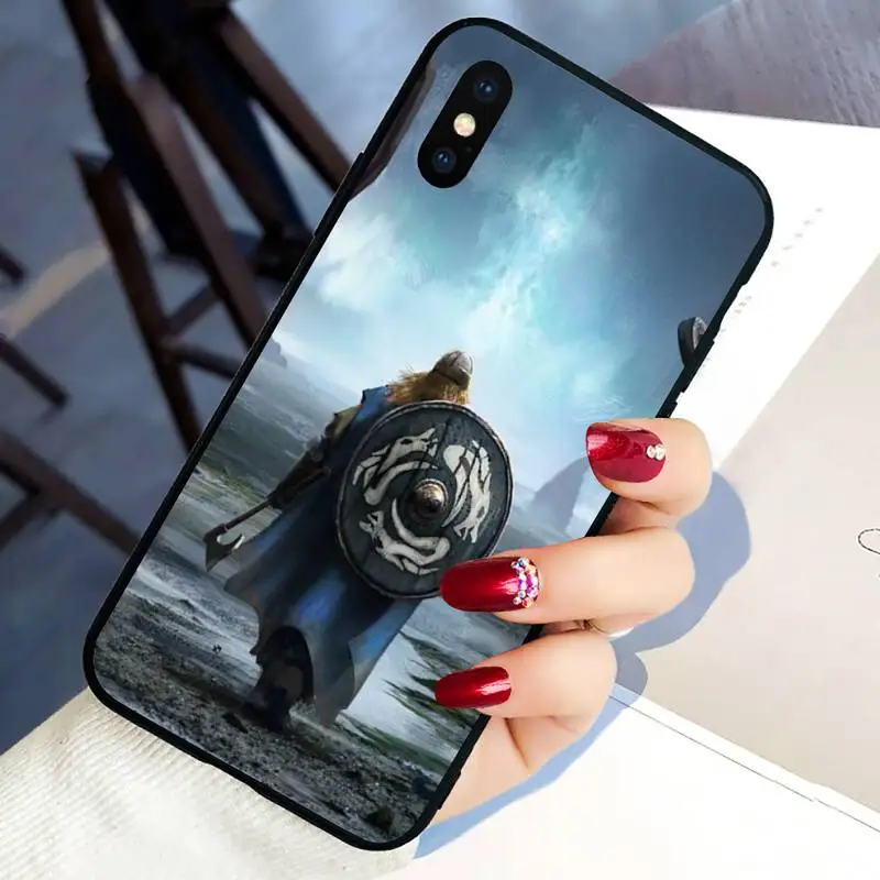 

Vikings Series Phone Case For Black-Iphone 5 5s se 6 6s 7 8 11 12 X Xs Xr Pro Plus Max Mini Cover