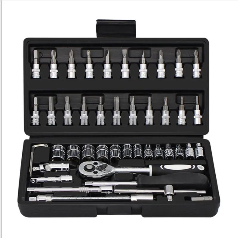 Набор гаечных ключей комплект из 46 предметов универсальная коробка | Инструменты