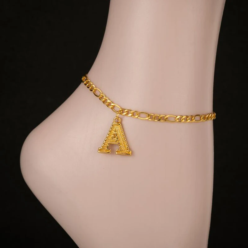 Новинка 2020 модная женская идентификация 26 дюймов амулетный браслет с алфавитом