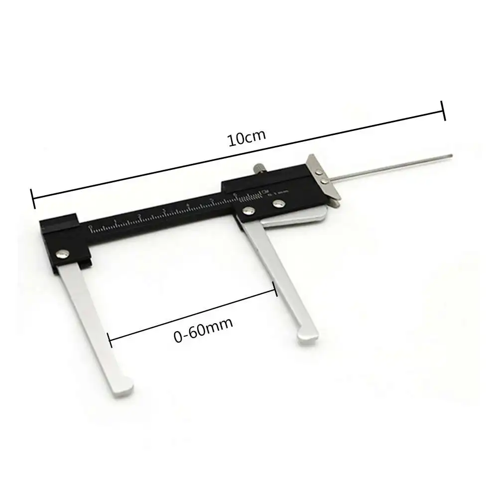 

Alloy Brake Disc Caliper + Tire Tread Depth Gauge Measure Tool Thickness Rule