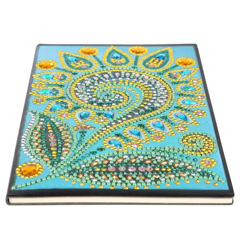 50 страниц алмазная живопись блокнот DIY Мандала специальная форма алмазная вышивка крестиком Дневник Книга