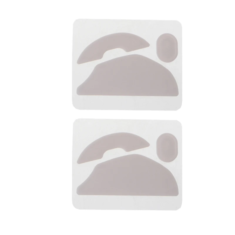 

LX9B 2 Sets / Pack Tiger Gaming Mouse Feet Mouse Skate For Cooler Master MM720 Mouse Wireless White Mouse Glides Curve Edge