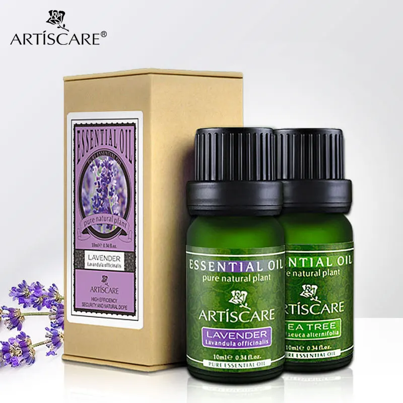 Эфирное масло лаванды и чайного дерева набор эфирных масел для удаления акне