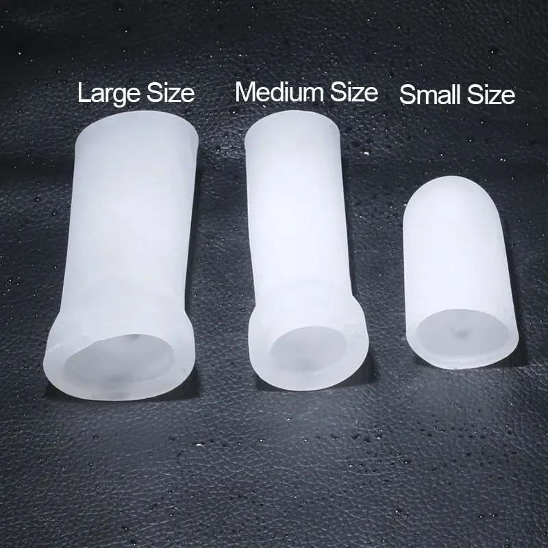 Мягкие силиконовые манжеты для пениса презервативы мужской тренажер удлинитель
