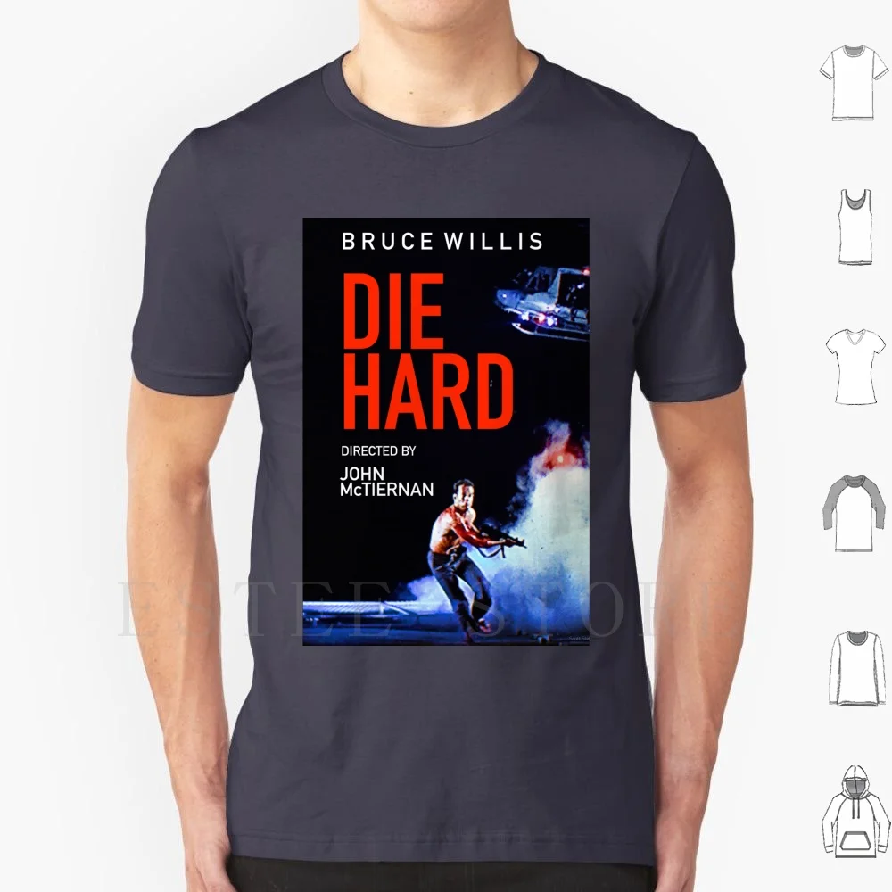 

Die Hard 5 T Shirt Cotton Men Diy Print Die Hard Movie Film One Two Three Four Five With A Vengeance Die Harder Bruce Willis