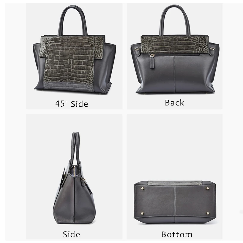 Натуральная кожа женская сумка Роскошные Дизайнерские панельные сумки высокого качества знаменитые дамские сумки крокодиловая сумочка bolsa feminina