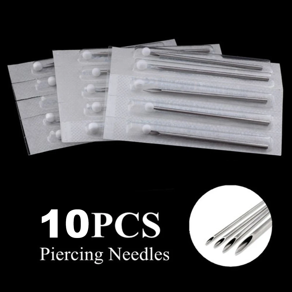 10 шт. одноразовые хирургические Сталь стерильные пункционная игла 10G 12 14G 16G 18 г 20
