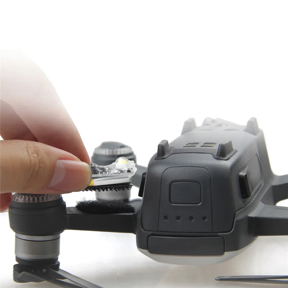 1 шт Мини Ночное F светильник вспышки мерцающий для DJI Mavic Pro Mini / Air 2 Фантом 4Pro Дрон
