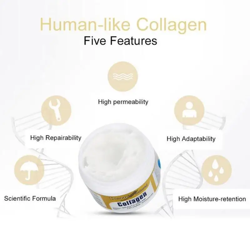 

Collagen Power Lifting Cream Whitening Moisturizing Anti-aging Anti Wrinkle Facial Cream 80g Firming Face Cream Skin Care