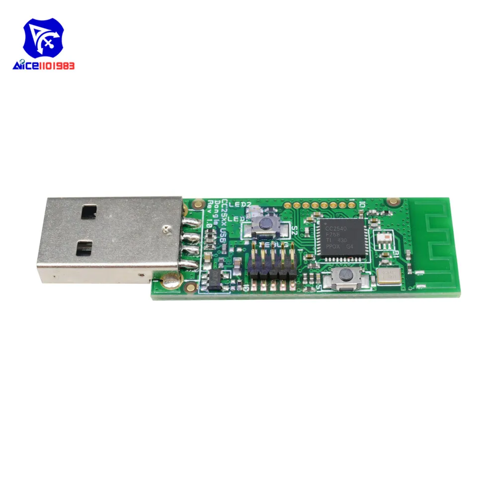 Diymore SmartRF04EB Bluetooth, Zigbee Simulator CC2531 CC2540 анализатор голой платы Zigbee Sniffer Программируемый разъем адаптера