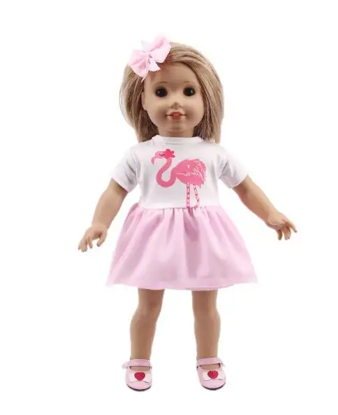 Кукла Прекрасный платье костюм подходит для 18 дюймов американская девочка кукла