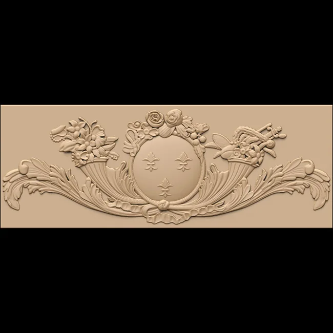 Цветочная Панель 3d фотоэлемент для ЧПУ гравировки в формате STL Декор