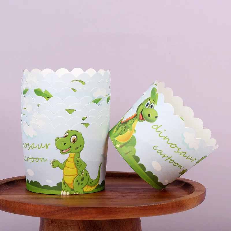 50 шт. бумажные стаканчики для кексов с желтым медведем свадьбы русалки дня