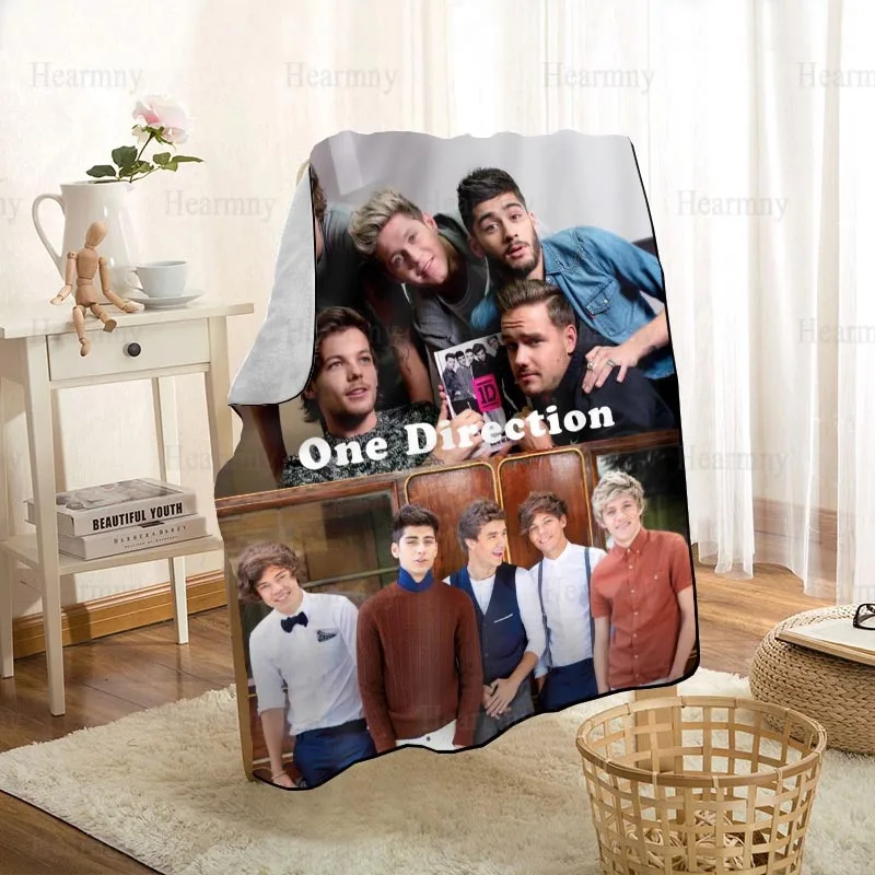 

New Arrival One Direction Blankets Printing Soft Blanket Throw On Home/Sofa/Bedding Portable Adult Travel Cover Blanket 1208p