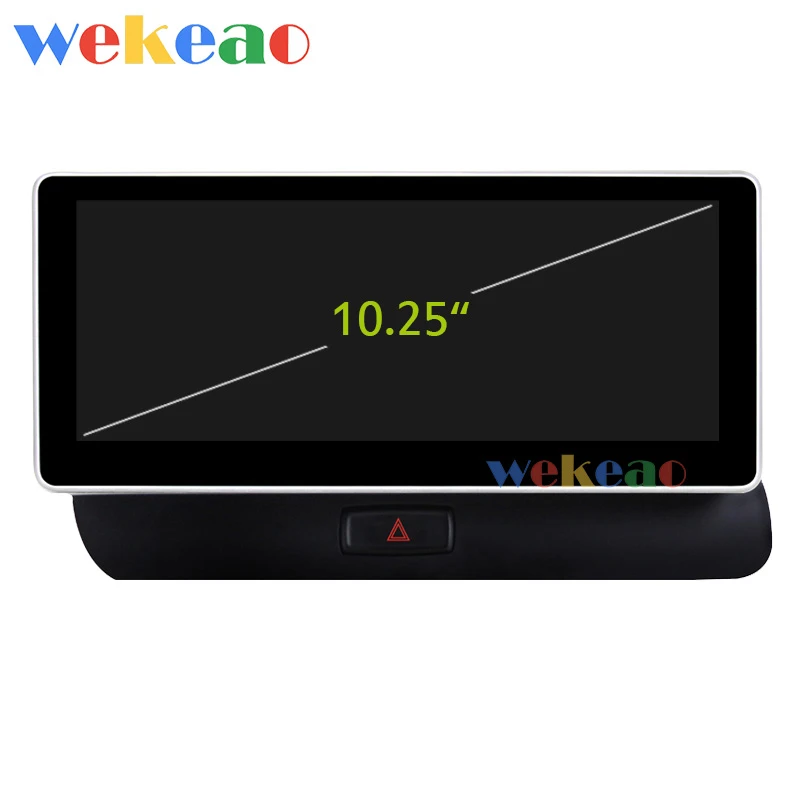 Автомагнитола Wekeao с сенсорным экраном 10 25 дюйма 1Din Android 9 0 для Audi Q5 Dvd