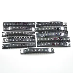 Набор сбрасываемых предохранителей 110, 1812 шт., 11 значений * 10 шт. = 110 шт., 1812 SMD, самовосстановление, предохранители в ассортименте упаковок, PPTC 0,1a-3. 5a 100ma-3500ma