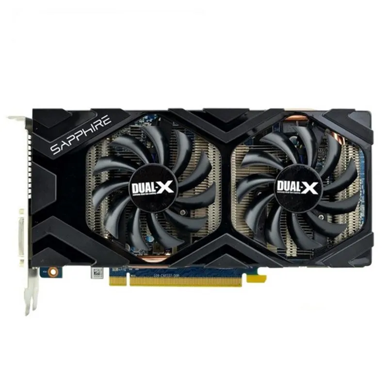Оригинальная Видеокарта SAPPHIRE R9 270 2 Гб GPU AMD Radeon R9270 256Bit видеокарты для настольного