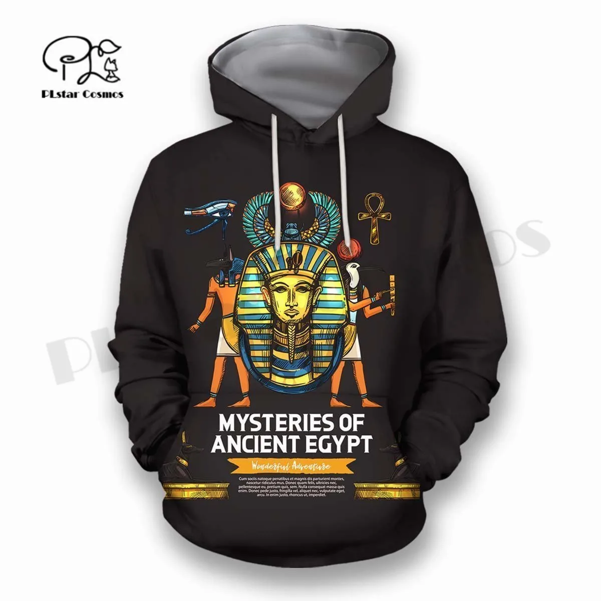

PLstar Cosmos 3Dprinted Newest Ancient Egypt Art Harajuku Streetwear Funny Unique Unisex Casual Hoodies/Sweatshirt/Zip Style R-6