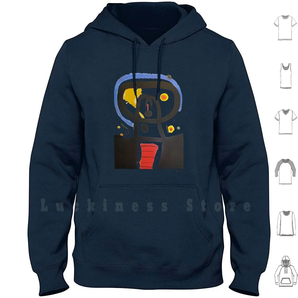 

Joan Miro Equinox 1967 Artwork , , Prints , Posters , Men , Women , Kids , Youth Hoodie Long Sleeve Miro