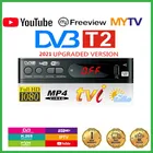 USB2.0 DVB T2 ТВ тюнер Wi-Fi DVB-T2 ресивер Full-HD 1080P цифровой Смарт ТВ BoxSupport MPEG H.264 населенных пунктах на русском языке ручной штепсельная вилка европейского стандарта
