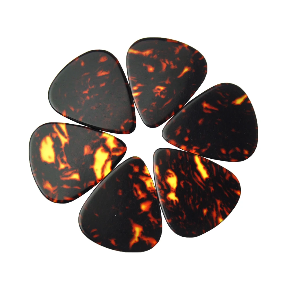 Lots of 100 pcs New Heavy 0.96mm Guitar Picks Plectrums Celluloid Assorted colors | Спорт и развлечения