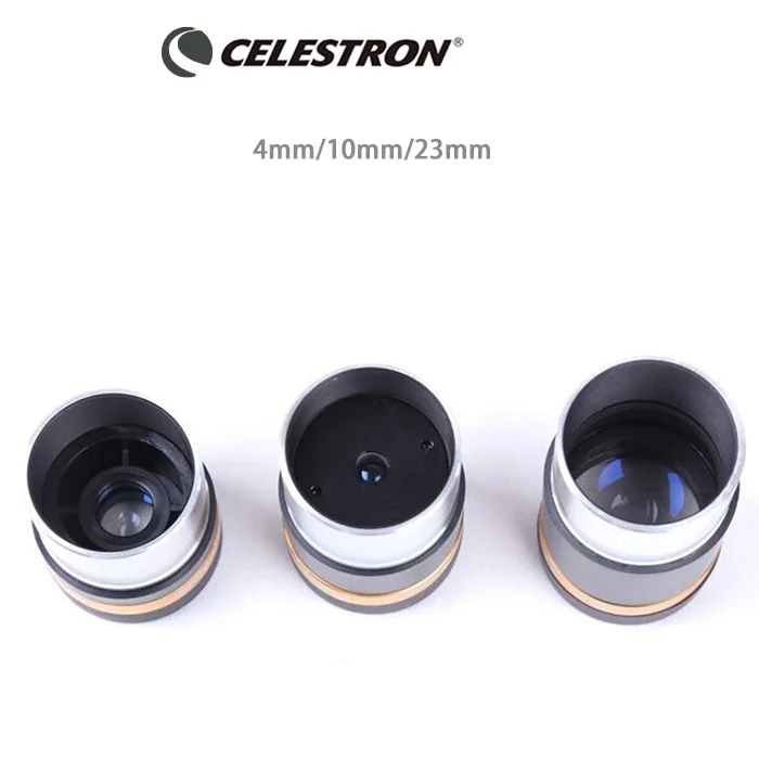 Асферический окуляр Celestron с высоким разрешением 62 градуса 4/10/23 мм полным