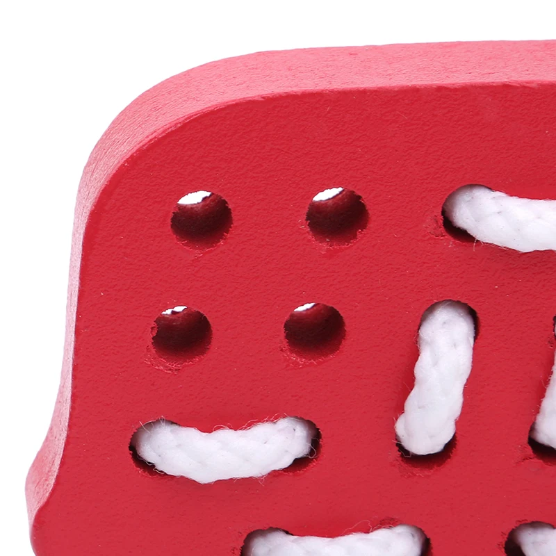 

Wooden Baby Toys Cartoon Animals Stringing Threading Beads Game Education Toy For Baby Boy Girl Kids Children Montessori Toy