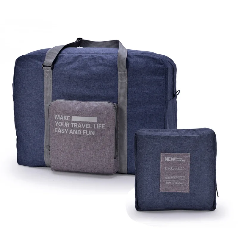 Multifunctional Folding Travel Bag Thicken Waterproof Nestable Trolley Duffle Handbagage Tas Luggage Bags Back Pack 2020 New | Багаж и