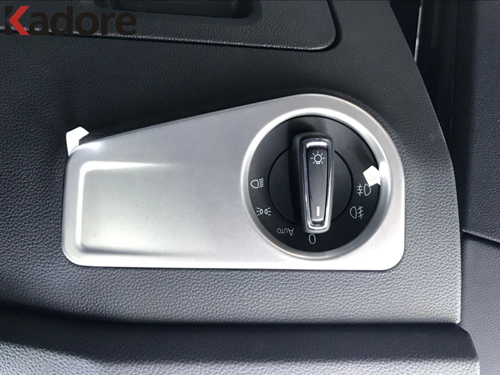 Аксессуары для интерьера автомобиля Volkswagen VW Tiguan 2017 2018 2019 MK2 ABS матовая крышка