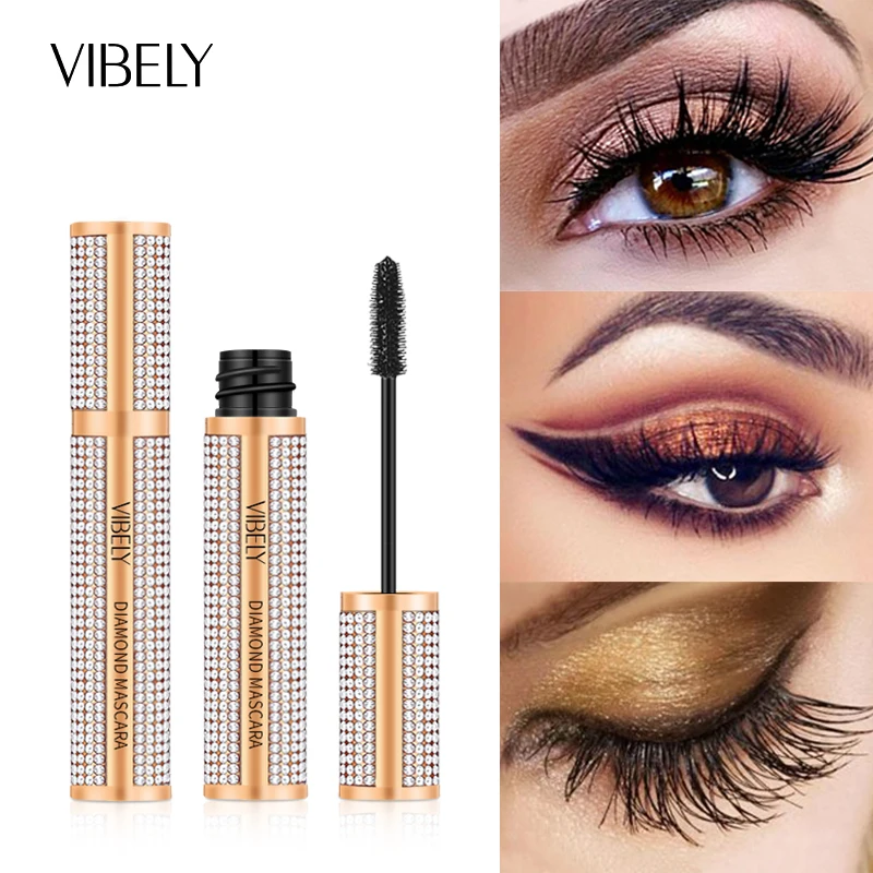 

Explosive Diamond Mascara Star Waterproof 3D Mascara For Eyelash Extension Black Thick And Lengthen Eyelashes Cosmetics