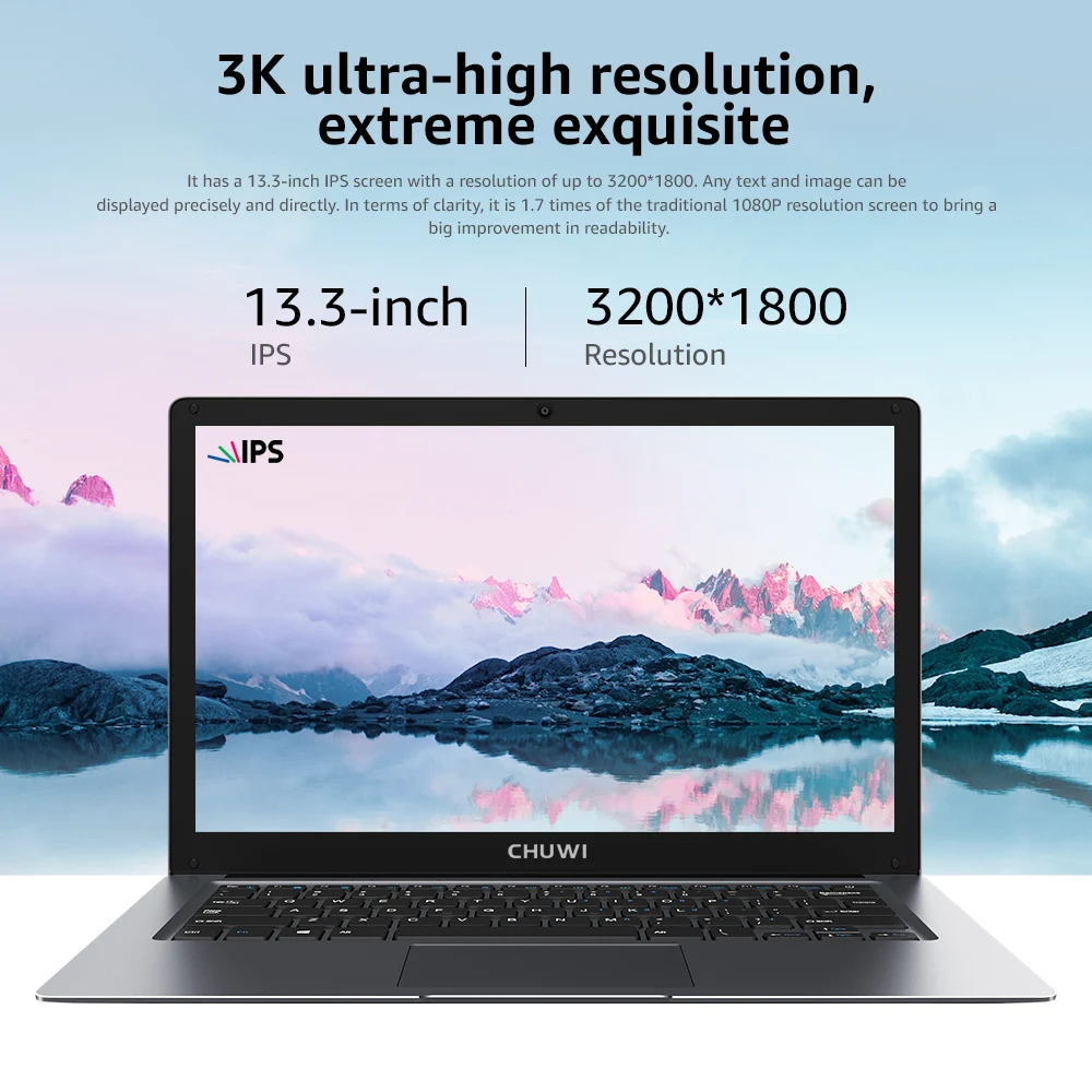 CHUWI HeroBook Pro + ноутбук на Windows 10 процессор Intel Celeron J3455 экран 13 3 дюйма 8 ГБ 128 |