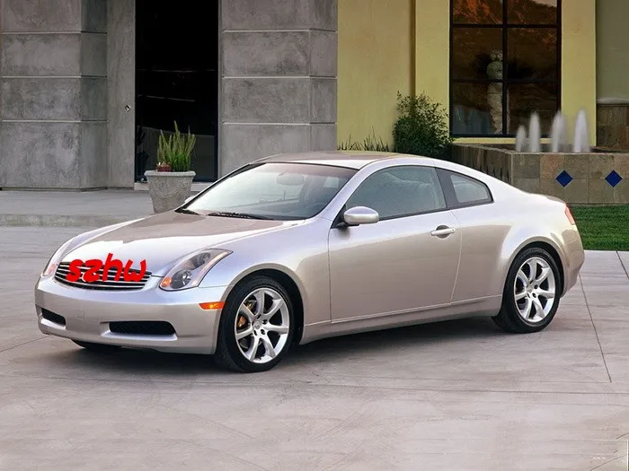 Светодиодный зеркало заднего вида фары + обложка чехол для Nissan Skyline(CV35) Infiniti G35 (V35)