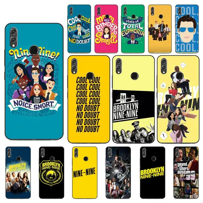 

Yinuoda Brooklyn Nine Nine Phone Case For Huawei Honor 8 8S 8X 8A 9 9X 10 20 Lite 7C 7A 10i 20i