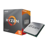 amd ry zen 5 3500x 3600 3600x unlocked box desktop processor cpu with wraith stealth cooler