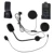Гарнитура Fodsports M1-S Plus, Bluetooth-гарнитура с разъемом Type-C и зажимом для микрофона, для мотоциклетного шлема - изображение