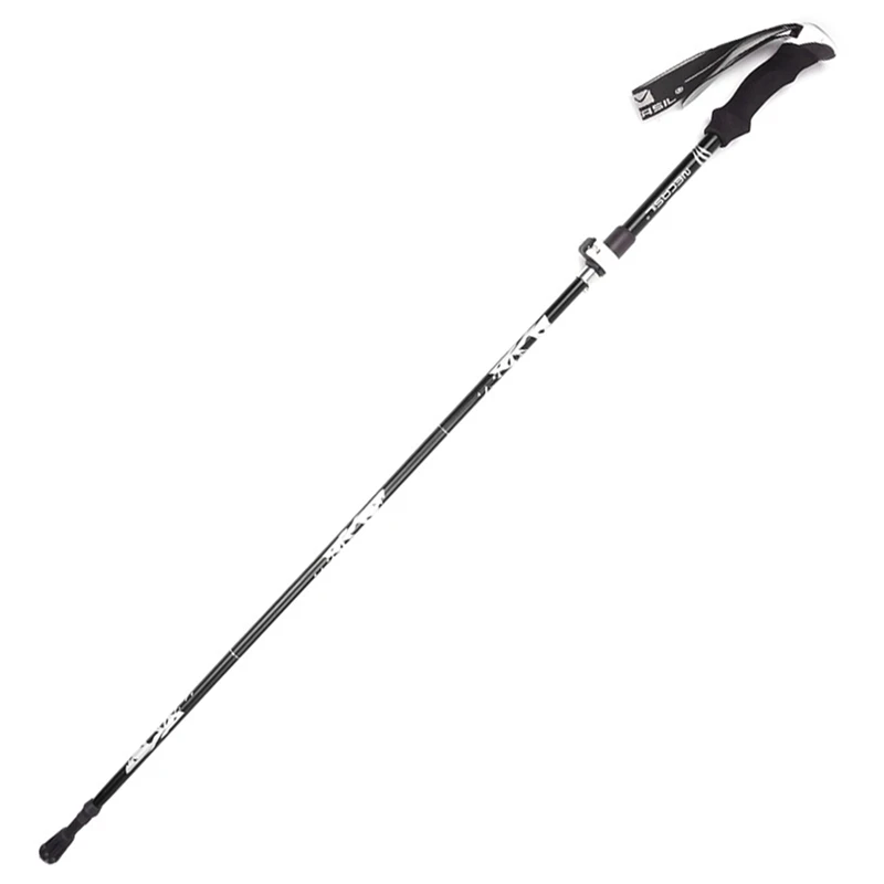 

Walking Stick Hiking Trekking Trail Ultralight 5-section Adjustable Canes Aluminum Alloy Folding Cane Walking Sticks hot