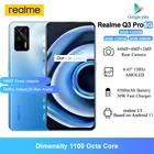 Смартфон Realme Q3 Pro с функцией быстрой зарядки, Восьмиядерный процессор 5G дюйма FHD + AMOLED, частота обновления 1100 Гц, 64 мп, 6,43 Вт, 120 мАч