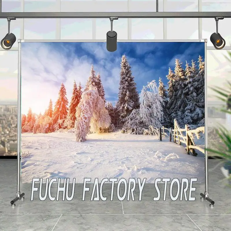 

Multiple Styles Of Beautiful Snow Scene Theme Background Cloth Photo Studio Adult Wedding Children Photography Props Backdrop