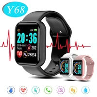 y68 smart watch men wristwatches electronic clock fitness monitor gift digital relogio inteligente smartwatch for huawei xiaomi