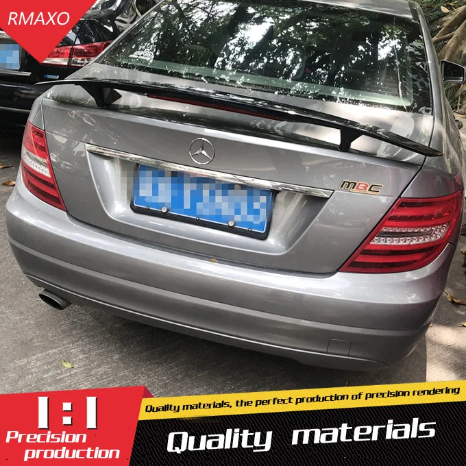 Спойлер для Benz W204 2015 2017 C180 C200 C260 C TF спойлер из АБС материала заднего крыла