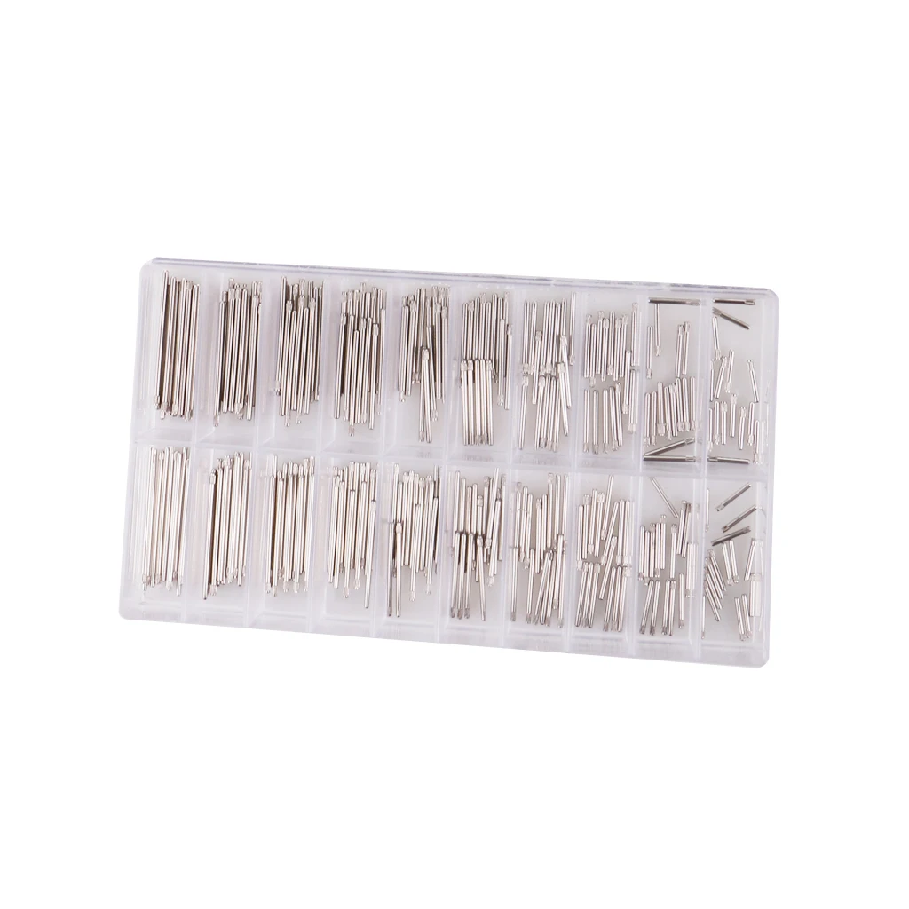 

1 Box Stainless Steel Watch Band Spring Bars Pins 8mm 26mm Watchmaker Tools