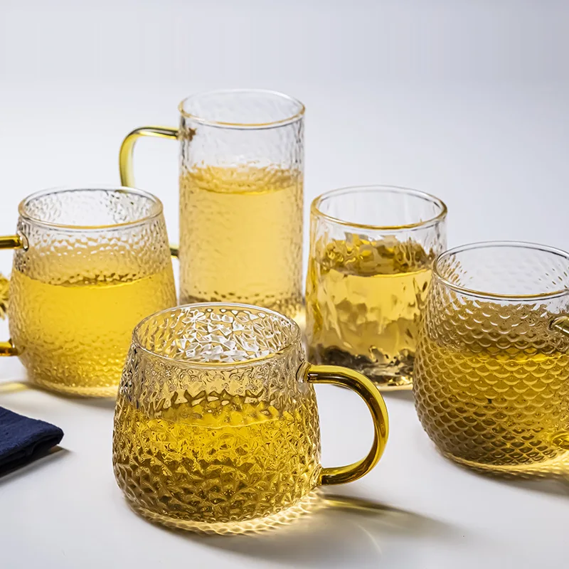 

Creative Whiskey Cup Glasses High Borosilicate Glass Fashioned Wine Cup 70-130ML Milk Breakfast Tea Beer Cups Gift For Friends