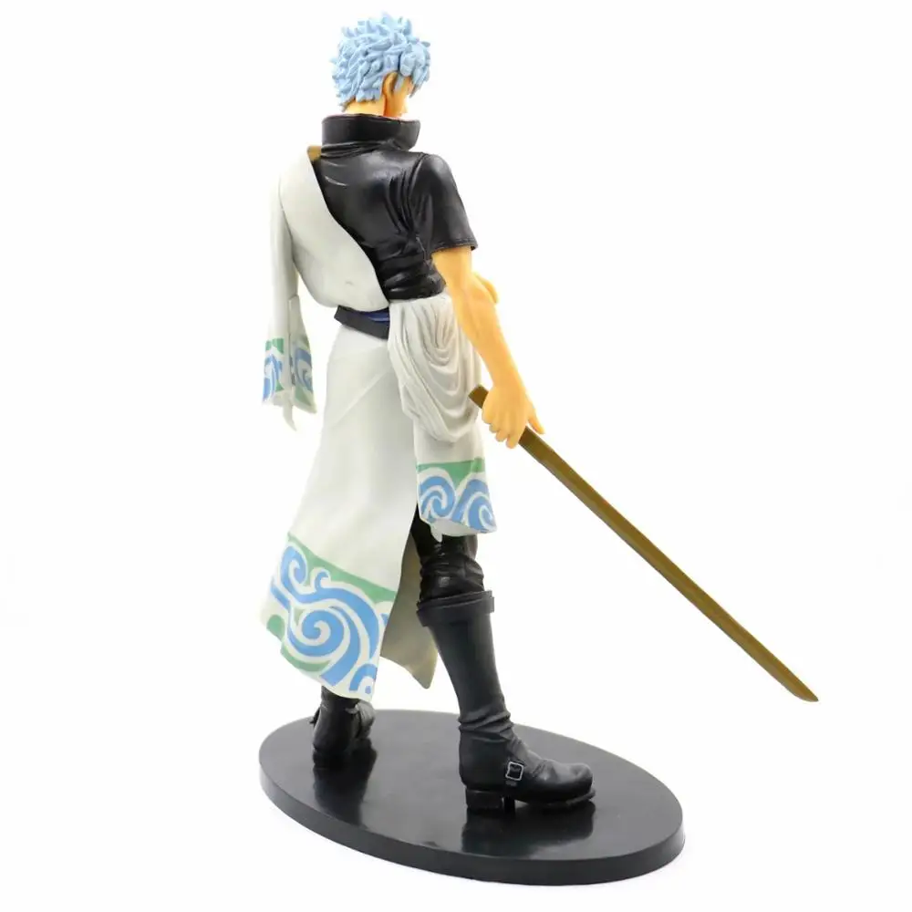 Фигурка героя GINTAMA Sakata Gintoki Shinpachi Kagura коллекционная игрушка 25 см|Игровые фигурки и