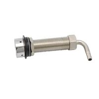draft beer faucet shank assembly 92 5mm long shank with elbow tail for us type beer tap keg kegerator tap dispensing