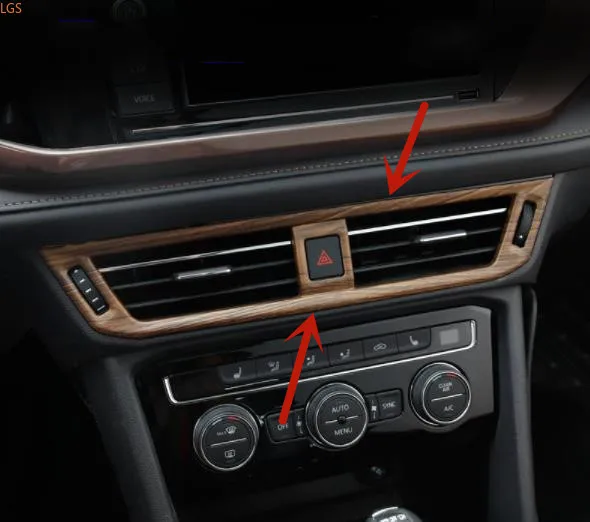 

Для Volkswagen Tharu 2018-2020 ABS, хромированный, кондиционирование воздуха, фотозащита, украшение, Стайлинг автомобиля